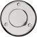Кнопка мгновенного действия, (NO), 250V 2A отделка: никель